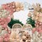 154pcs Dusty Rose Pink Blush Balloons Garland Arch Kit Baby in Bloom Spring Floral Retro Boho Nude Cream Peach Champagne for Bridal Shower Garden Tea Party Girls Birthday Wedding Decorations